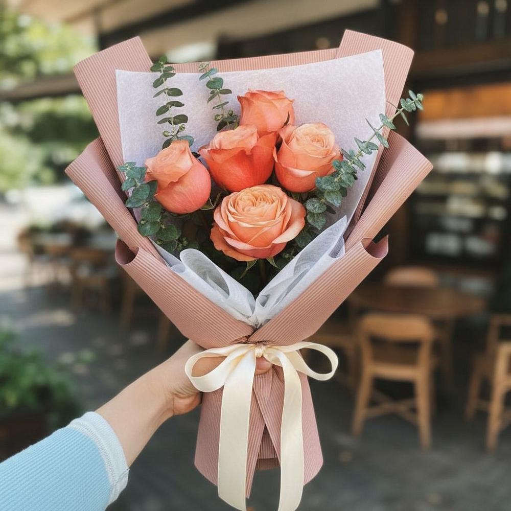 Букет цветов из: Розы в Александровке Подольского района