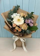 Букет цветов из:  Герберы и Хризантемы #REPLACE_PRED# Александровке Подольского района
