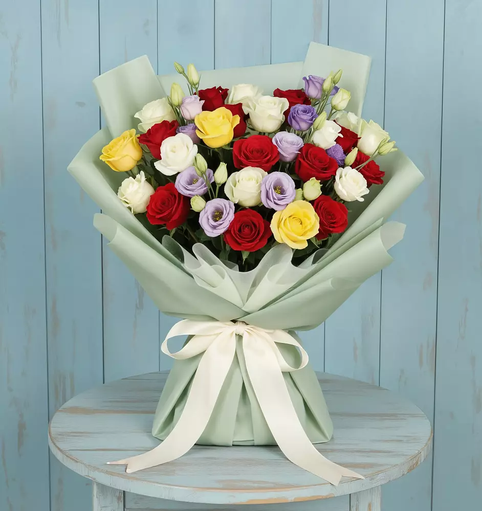 Букет Модная красотка в Александровке Подольского района Букет цветов из: Розы в Александровке Подольского района