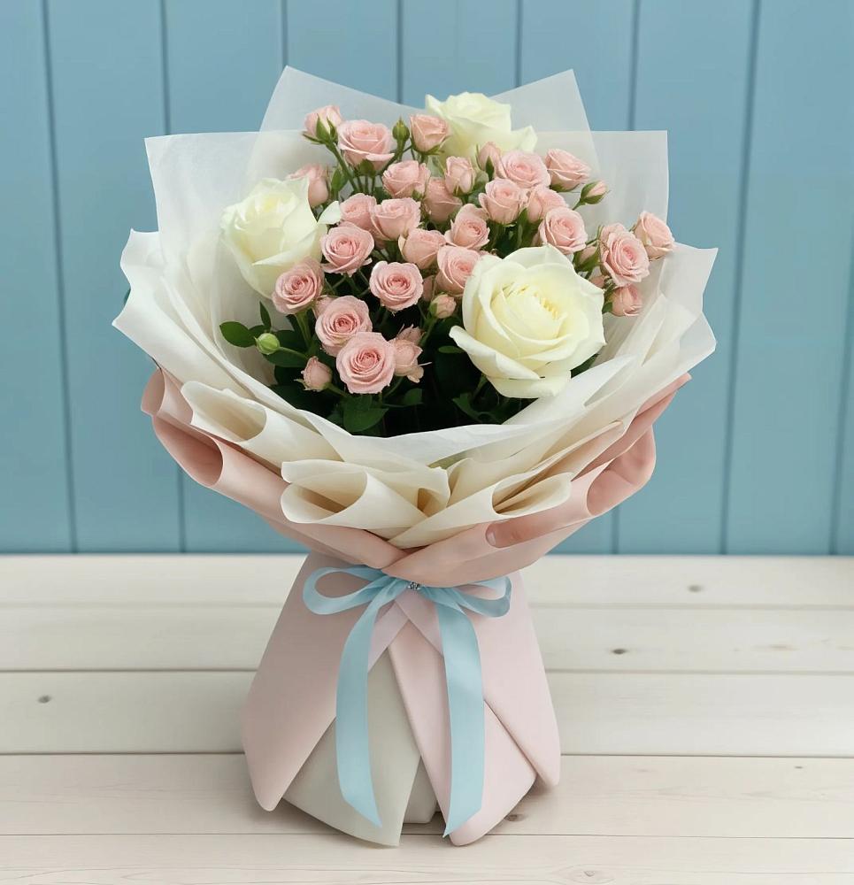 Букет цветов из: Розы в Александровке Подольского района